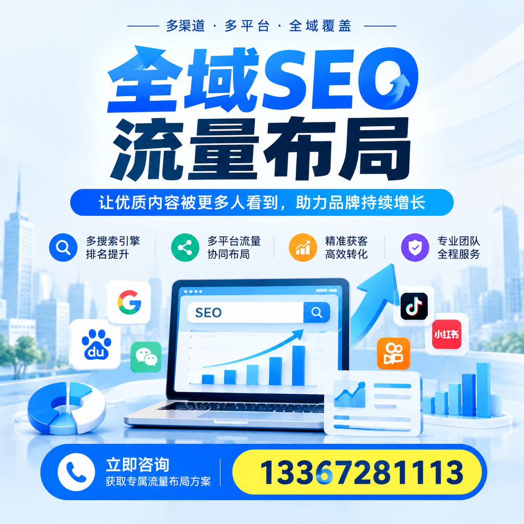 全域SEO流量布局工具推荐:洛阳企业的选择清单